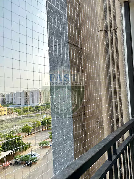 Fixing Bird Net for Balcony in Hyderabad