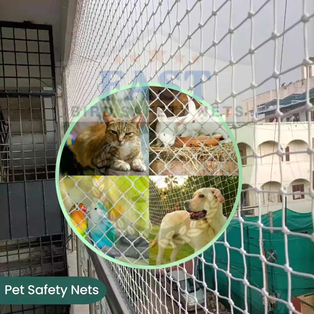 Pet Net Installation in Balcony