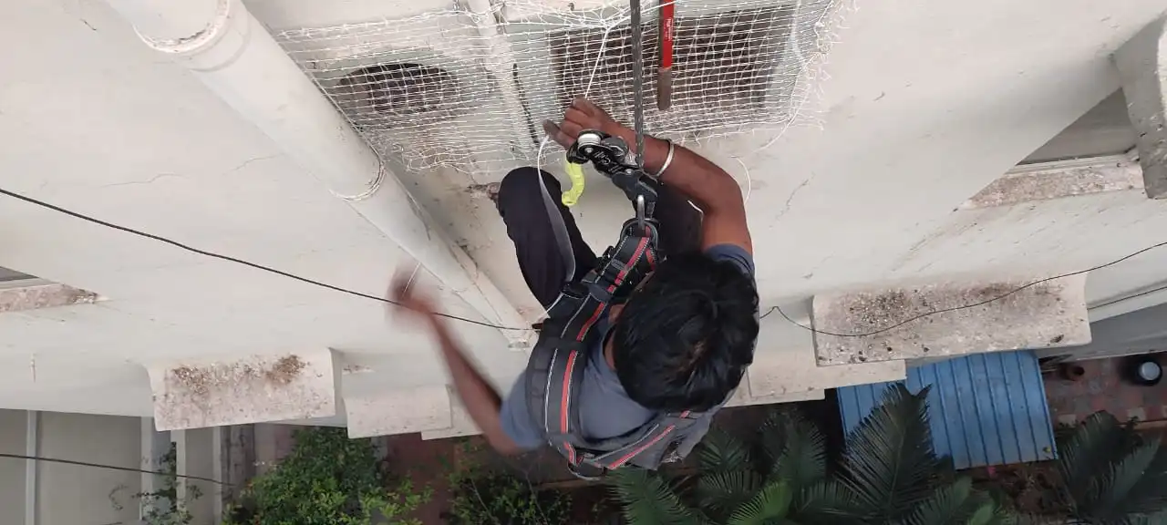 kitchen utility work by Fast Safety Nets Hyderabad