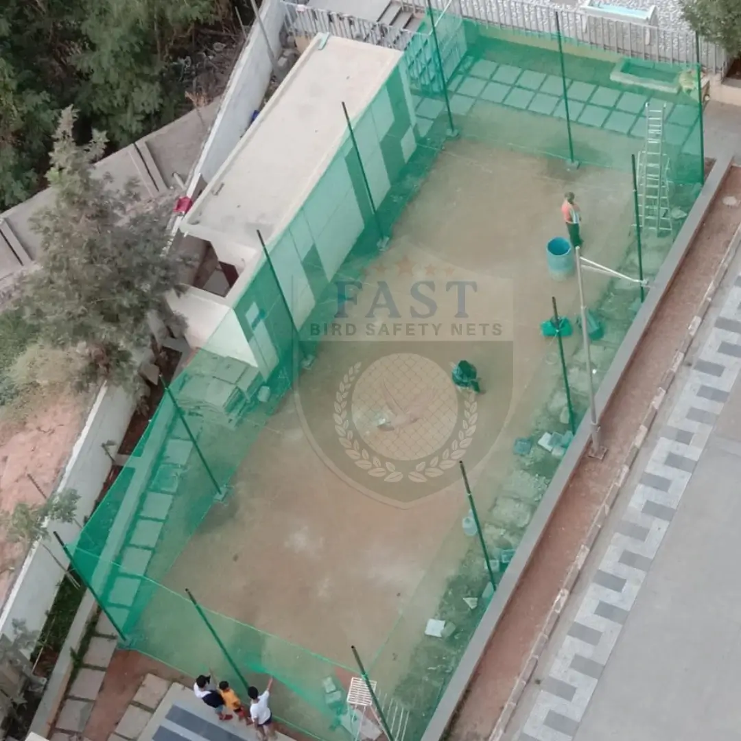 Cricket Practice Net Installed in Hyderabad