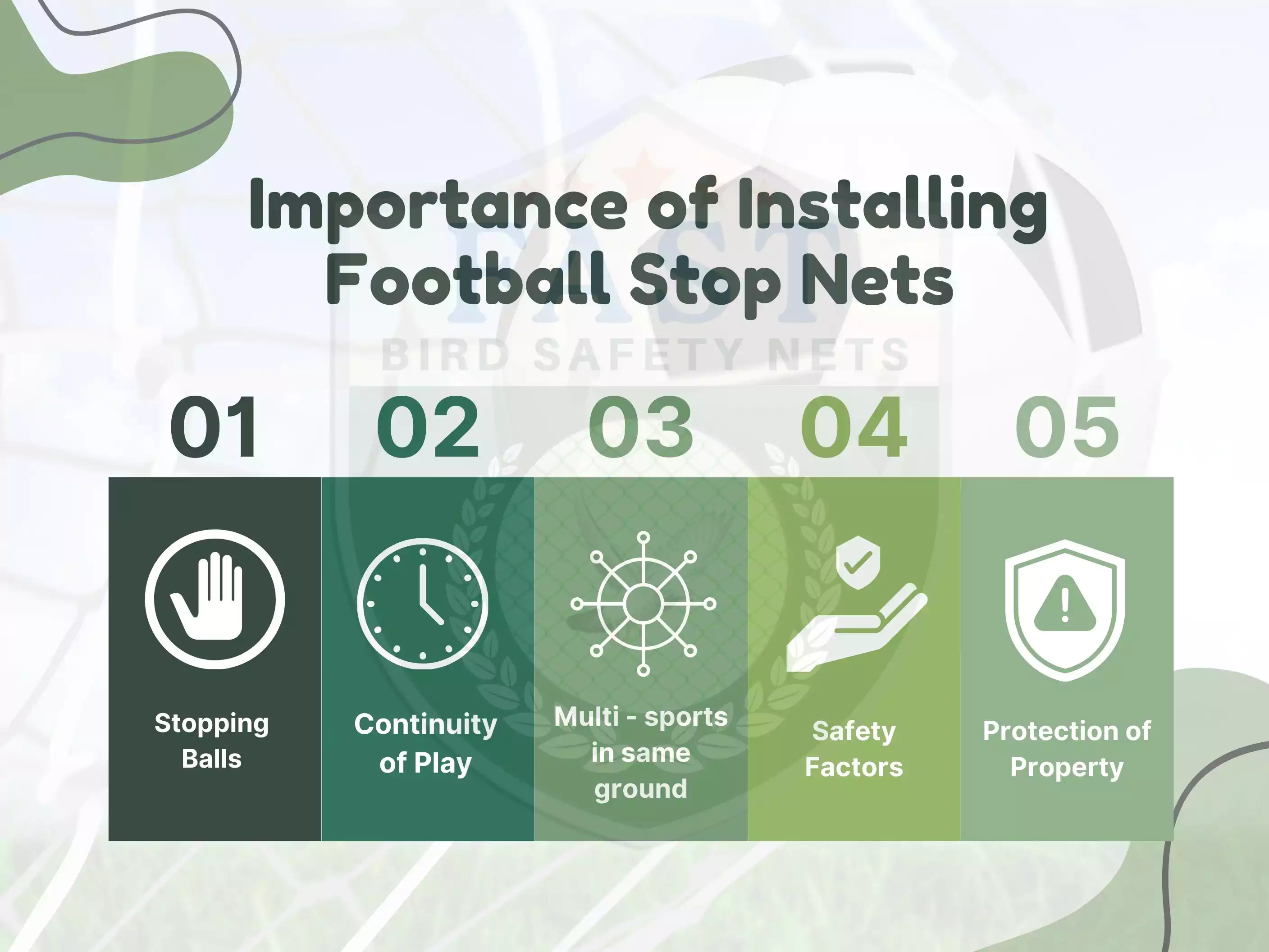 Importance of Installation Footaball Stop Nets in Hyderabad
